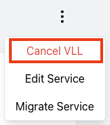 Cancel VLL
